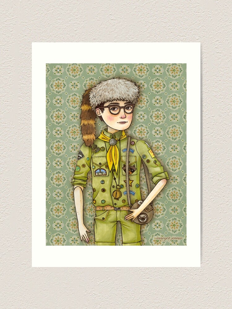 Alternate view of Sam from Moonrise Kingdom Art Print