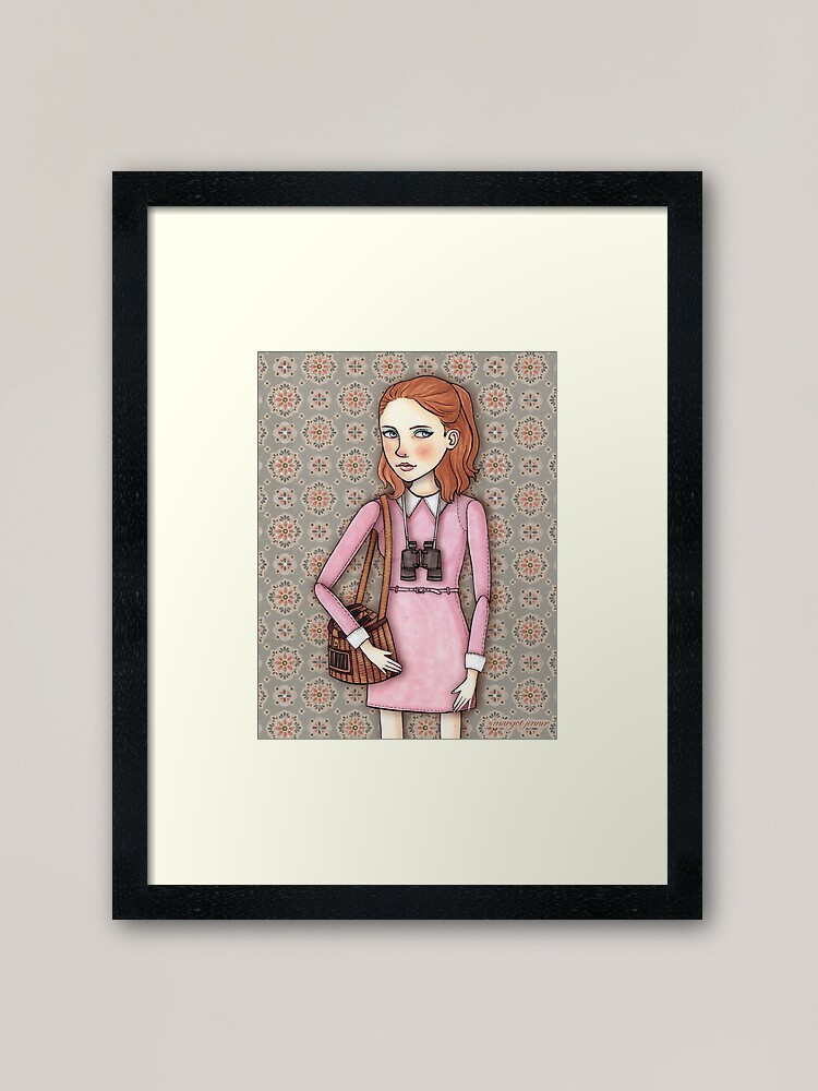 Alternate view of Suzy from Moonrise Kingdom Framed Art Print