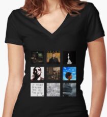 Drake - Album Art Women's Fitted V-Neck T-Shirt