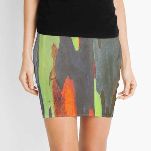 Colorful peeling bark - 2011 Mini Skirt