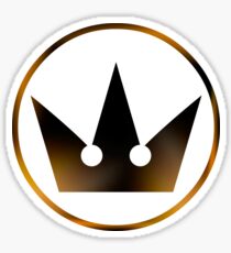 Kingdom Hearts Crown Sticker