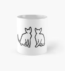 Devon Rex Silhouettes Mug