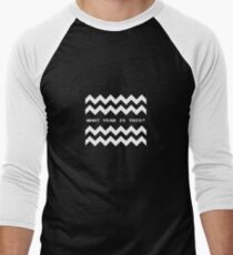 Twin Peaks: What year is this? Men's Baseball ¾ T-Shirt