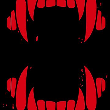 Blood Bloody Vampire Halloween Teeth Fangs Dracula Monster Splash Bite  Scary Horror Spooky Kids T-Shirt for Sale by BEAST NYC