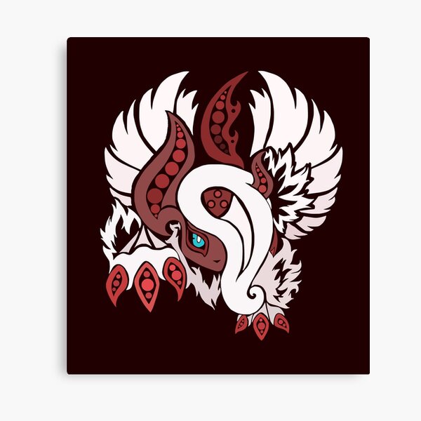 Shiny Mega Absol - Yin and Yang Evolved! Canvas Print