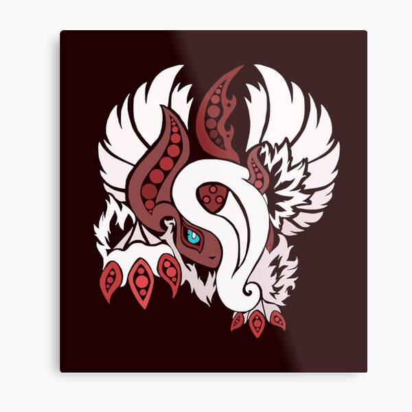 Shiny Mega Absol - Yin and Yang Evolved! Metal Print