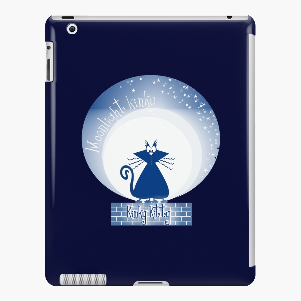KINKY KITTY - Moonlight Kitty iPad Case & Skin