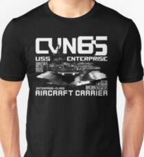 USS Enterprise CVN-65 Unisex T-Shirt