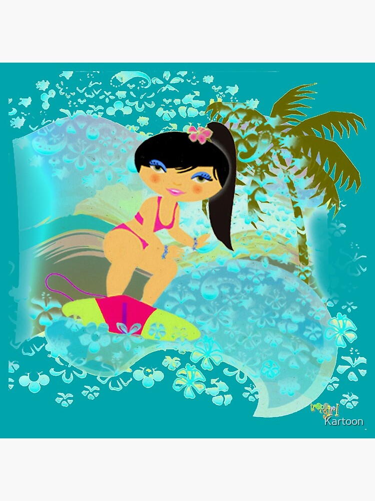 TropoGirl - In the Blue Wave by Kartoon
