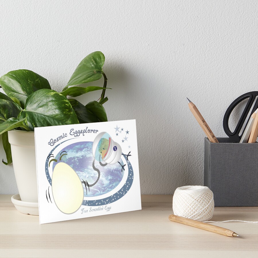 Cosmic EGGsplorer Art Board Print