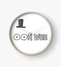 Mr Poopybutthole Rick and Morty Clock