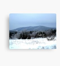 mountain of ice 3 Canvas Print