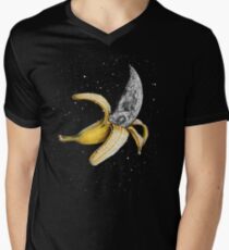 Moon Banana! Men's V-Neck T-Shirt