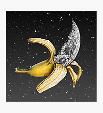 Moon Banana! Photographic Print