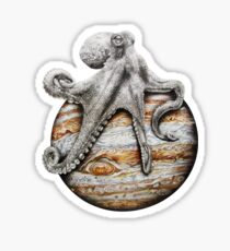 Celestial Cephalopod Sticker