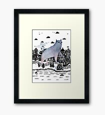 The Fog Framed Print