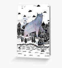 Le brouillard Carte de vœux