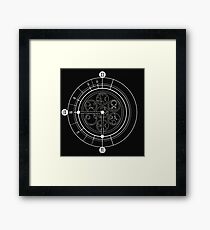 doctor who Framed Print