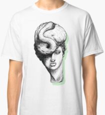 Hybrid Pastel Flamingo Green Classic T-Shirt