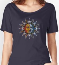 Celestial Mosaic Sun/Moon Baggyfit T-Shirt
