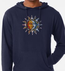 Sudadera con capucha ligera Celestial Mosaic Sun/Moon
