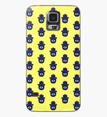 Blue Hamsa Case/Skin for Samsung Galaxy