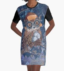 Vestido camiseta Búho madre