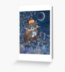 Owl mother Greeting Card