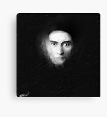 Franz Kafka - Digital Painting Canvas Print