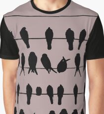 More Birds on Wires Graphic T-Shirt