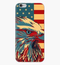 Vinilo o funda para iPhone American Patriotic Eagle Bald