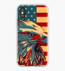 American Patriotic Eagle Bald iPhone Case
