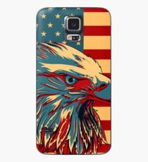 Amerikanischer patriotischer Adler kahl Hülle & Skin für Samsung Galaxy