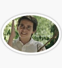 Piss and Shit Sticker