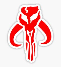 Jaing Head Mandalorian | Star Wars | Scifi Sticker