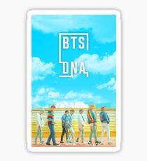 Pegatina Caja / etiqueta engomada del teléfono del grupo de BTS DNA