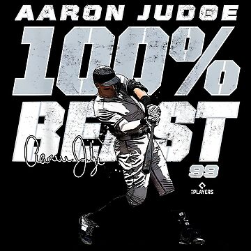New York Yankees Tee MLB Aaron Judge Homerun All Rise 100% Cotton
