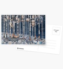 Owl Forest Postcards