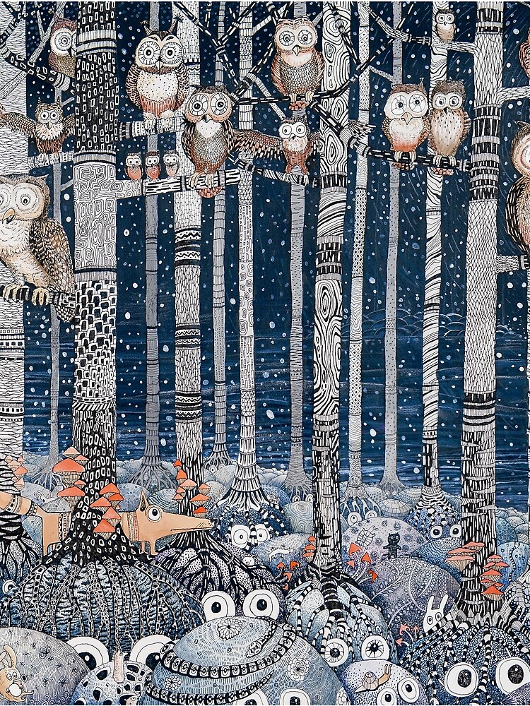 Owl Forest by Ruta