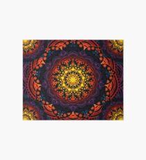 'Bohemian Summer' Multi-Coloured Mandala Art Board