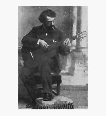 Francisco TĂ¡rrega - Brilliant Guitarist and Composer Photographic Print