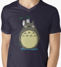 Totoro Men's V-Neck T-Shirt