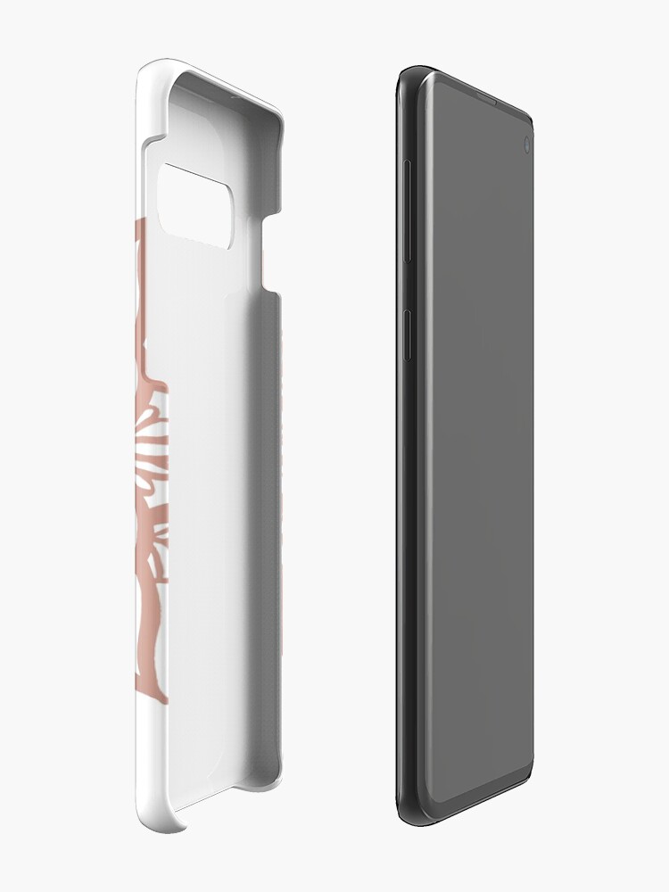 Vista alternativa de Funda y vinilo para Samsung Galaxy Nuevo Mandala de oro rosa