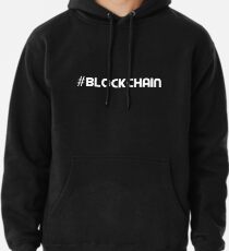#Blockchain Hashtag Blockchain Crypto Cryptocurrency Gift Idea Pullover Hoodie