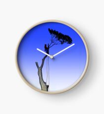 Arborist Tree Surgeon Gift present chainsaw Clock