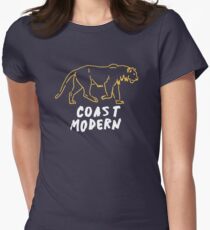 Coast Modern Animals Women's Fitted T-Shirt