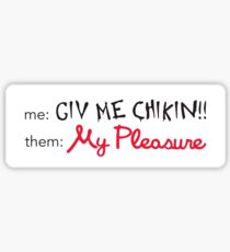 My Pleasure Sticker