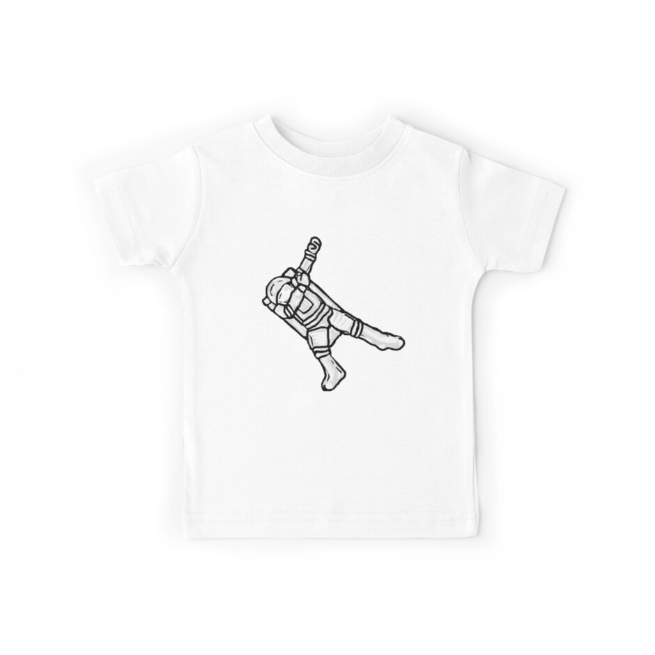 Space Dab Astronauts Kids T Shirt By Finaltouch Redbubble - revolver t shirt roblox