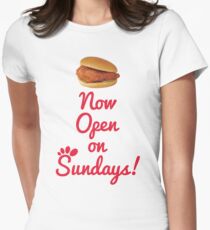 Chicken Prank Women's Fitted T-Shirt