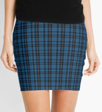 Minifalda Blue Clan Ramsay Hunting Tartan Plaid Pattern